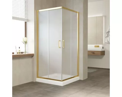 Купить Душевой уголок 120х120 см Vegas Glass ZA 120 09 10 сатин в магазине сантехники Santeh-Crystal.ru
