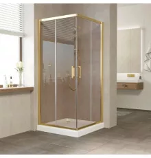 Душевой уголок 120х120 см Vegas Glass ZA 120 09 05 бронза