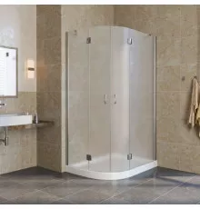 Душевой уголок 90х80 см Vegas Glass AFS-F 90x80 08 10 R сатин