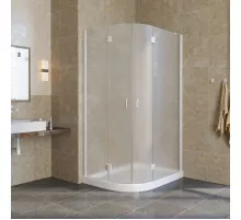 Душевой уголок 120х100 см Vegas Glass AFS-F 120x100 01 10 R сатин