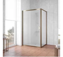 Душевой уголок 100х70 см Vegas Glass ZP+ZPV 100x70 05 10 сатин