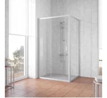 Душевой уголок 100х80 см Vegas Glass ZP+ZPV 100x80 07 01 прозрачное