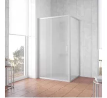 Душевой уголок 100х80 см Vegas Glass ZP+ZPV 100x80 07 10 сатин