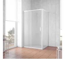 Душевой уголок 105х70 см Vegas Glass ZP+ZPV 105x70 01 10 сатин