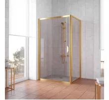 Душевой уголок 105х80 см Vegas Glass ZP+ZPV 105x80 09 05 бронза