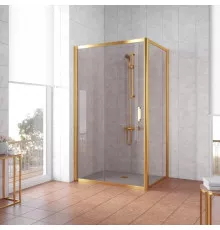 Душевой уголок 125х70 см Vegas Glass ZP+ZPV 125x70 09 05 бронза