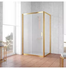 Душевой уголок 125х100 см Vegas Glass ZP+ZPV 125x100 09 10 сатин