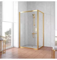 Душевой уголок 130х100 см Vegas Glass ZP+ZPV 130x100 09 01 прозрачное