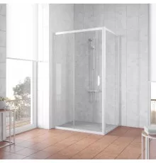 Душевой уголок 145х80 см Vegas Glass ZP+ZPV 145x80 01 01 прозрачное
