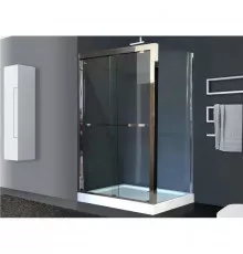 Душевой уголок без поддона 140х90 см Royal Bath RB-L-2011-1400-9L прозрачное