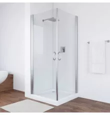Душевой уголок 80х80 см Vegas Glass EA 80 08 01 прозрачное