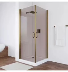 Душевой уголок 80х80 см Vegas Glass EA 80 05 05 бронза