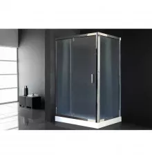 Душевой уголок без поддона 142х82 см Royal Bath RB8140HV-T-CH прозрачное