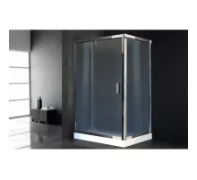 Душевой уголок без поддона 142х82 см Royal Bath RB8140HV-C-CH матовое