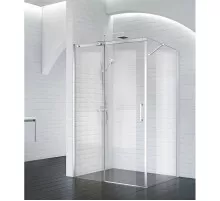 Душевой уголок 140x80 см BelBagno ACQUA-AH-1-140/80-C-Cr прозрачное
