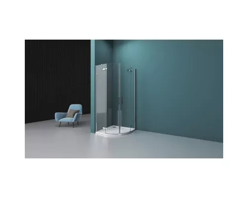 Приобрести Душевой уголок 80х80 см BelBagno Kraft KRAFT-R-2-80-C-Cr прозрачное в магазине сантехники Santeh-Crystal.ru