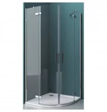 Душевой уголок 80х80 см BelBagno Kraft KRAFT-R-2-80-C-Cr прозрачное