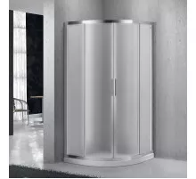 Душевой уголок 80х80 см BelBagno Sela SELA-R-2-80-P-Cr текстурное стекло
