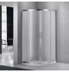 Душевой уголок 85х85 см BelBagno Sela SELA-R-2-85-P-Cr текстурное стекло