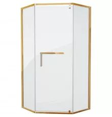 Душевой уголок 99х99 см Grossman Pragma PR-100GD прозрачное