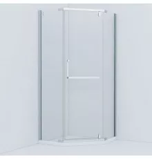 Душевой уголок 90х90 см IDDIS Steel STE8SS9i23 прозрачное