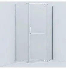 Душевой уголок 100х100 см IDDIS Steel STE8SS0i23 прозрачное