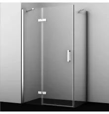 Душевой уголок 120х90 см прозрачное стекло WasserKRAFT ALLER 10H07LWHITE