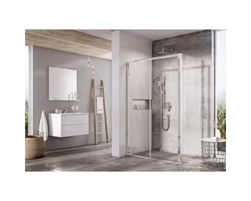 Купить Душевой уголок 120х90 см Ravak Blix Slim BLSDP2 + BLSPS X0PMG0C00Z1 + X9BM70C00Z1 прозрачное в магазине сантехники Santeh-Crystal.ru