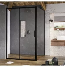 Душевой уголок 100х80 см Ravak Blix Slim BLSDP2 + BLSPS X0PMA0300Z1 + X9BM40300Z1 прозрачное