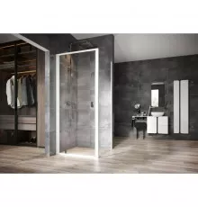 Душевой уголок 80х90 см Ravak Nexty NDOP1 + NPSS 03O40100Z1 + 90O70100Z1 прозрачное