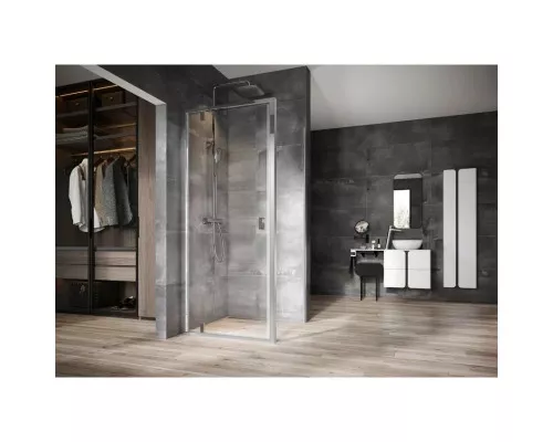 Купить Душевой уголок 90х80 см Ravak Nexty NDOP1 + NPSS 03O70C00Z1 + 90O40C00Z1 прозрачное в магазине сантехники Santeh-Crystal.ru