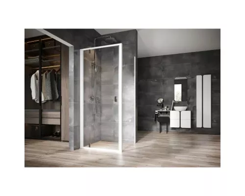 Купить Душевой уголок 90х100 см Ravak Nexty NDOP1 + NPSS 03O70100Z1 + 90OA0100Z1 прозрачное в магазине сантехники Santeh-Crystal.ru