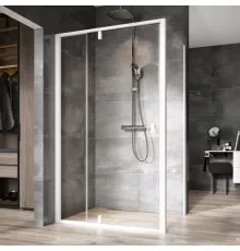 Душевой уголок 110х90 см Ravak Nexty NDOP2 + NPSS 03OD0101Z1 + 90O70100Z1 прозрачное