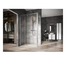 Душевой уголок 120х100 см Ravak Nexty NDOP2 + NPSS 03OG0U00Z1 + 90OA0U00Z1 прозрачное