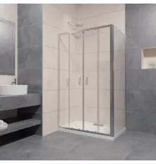 Душевой уголок 155х100 см RGW PA-41 (PA-11+Z-050-2) Passage 01084105-011 прозрачное