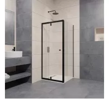 Душевой уголок 98,5-110х100 см RGW PA-32B (PA-02B+Z-050-1B) Passage 04083200-014 прозрачное