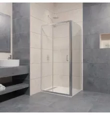 Душевой уголок 100х90 см RGW PA-74 (PA-14+Z-050-2) Passage 410874109-11 прозрачное