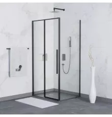 Душевой уголок 150х70 см RGW SV-42B (SV-12B+Z-050-1B) Stilvoll 32324275-014 прозрачное