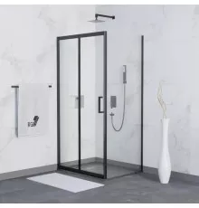 Душевой уголок 120х80 см RGW SV-45B (SV-13B+Z-050-2B) Stilvoll 06324525-014 прозрачное