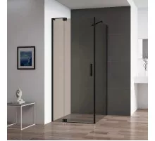 Душевой уголок 80-90х99,5 см Cezares SLIDER-AH-1-100-80/90-BR-NERO бронза