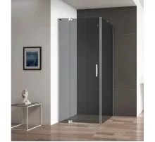 Душевой уголок 100-110х79,5 см Cezares SLIDER-AH-1-80-100/110-GRIGIO-Cr серое
