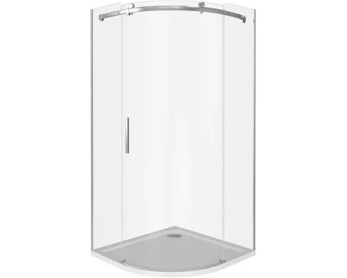 Приобрести Душевой уголок 100х100 см Good Door Galaxy R-100-C-CH прозрачное в магазине сантехники Santeh-Crystal.ru