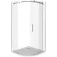 Приобрести Душевой уголок 100х100 см Good Door Galaxy R-100-C-CH прозрачное в магазине сантехники Santeh-Crystal.ru