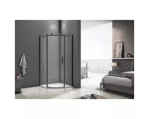 Приобрести Душевой уголок 90х90 см Good Door Galaxy R-90-C-B прозрачное в магазине сантехники Santeh-Crystal.ru