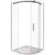 Приобрести Душевой уголок 90х90 см Good Door Galaxy R-90-C-B прозрачное в магазине сантехники Santeh-Crystal.ru