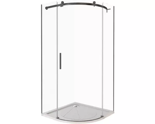 Заказать Душевой уголок 100х100 см Good Door Galaxy R-100-C-B прозрачное в магазине сантехники Santeh-Crystal.ru
