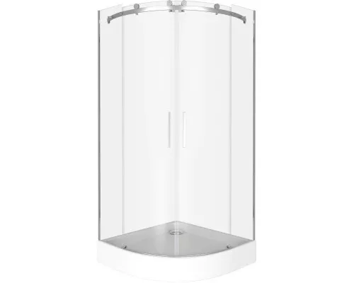 Купить Душевой уголок 90х90 см Good Door Galaxy R-TD-90-C-CH прозрачное в магазине сантехники Santeh-Crystal.ru