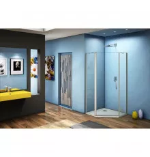 Душевой уголок 100х100 см Good Door Fantasy PNT-100-C-CH прозрачное