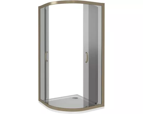 Купить Душевой уголок 120х120 см Good Door Jazz R-120-B-BR тонированное в магазине сантехники Santeh-Crystal.ru
