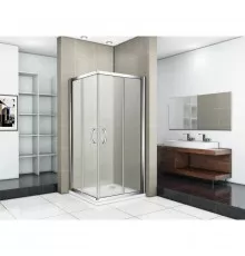 Душевой уголок 120х80 см Good Door Infinity CR-120-80-G-CH grape